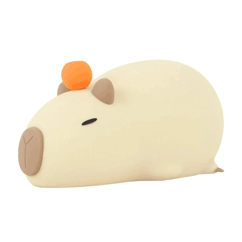 Cute Cartoon Capybara Night Light