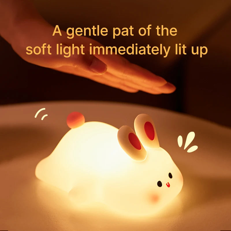 Big Face Rabbit Night Light