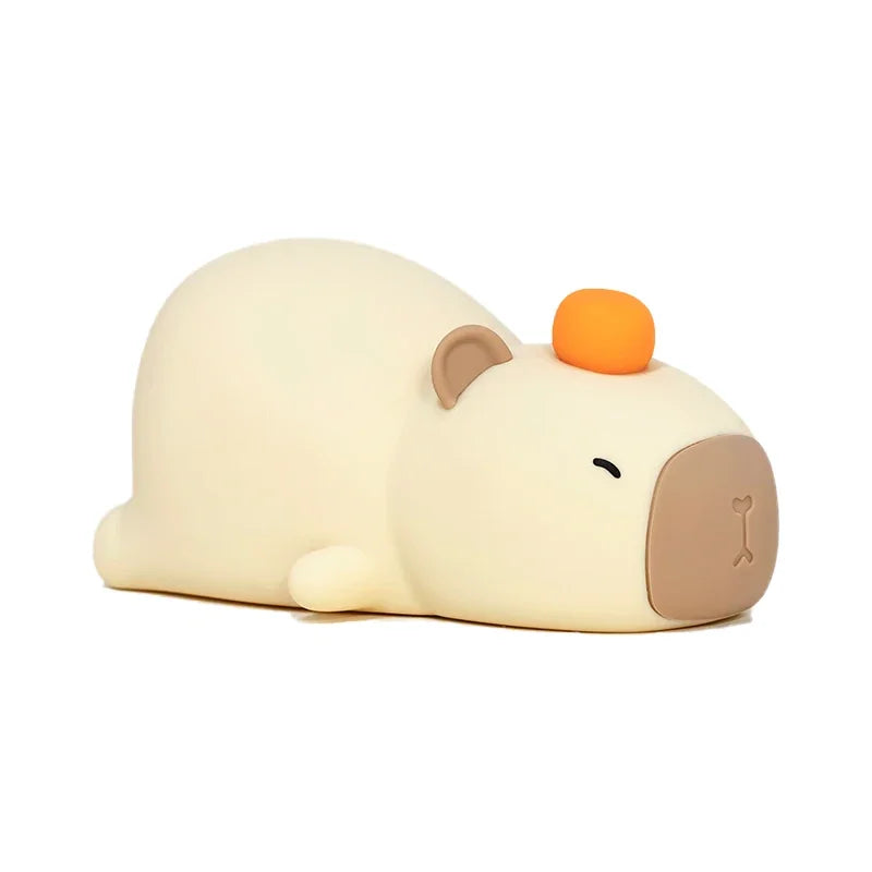 Cute Cartoon Capybara Night Light