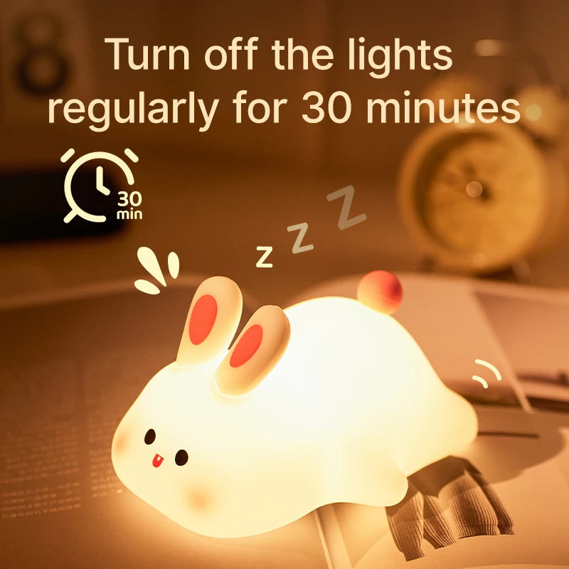 Big Face Rabbit Night Light