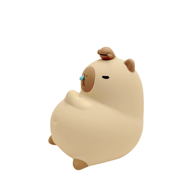 Cute Cartoon Capybara Night Light